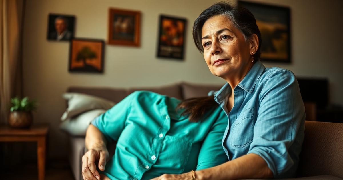 mujer profesional en sonora en un momento de pausa contemplativa en su hogar