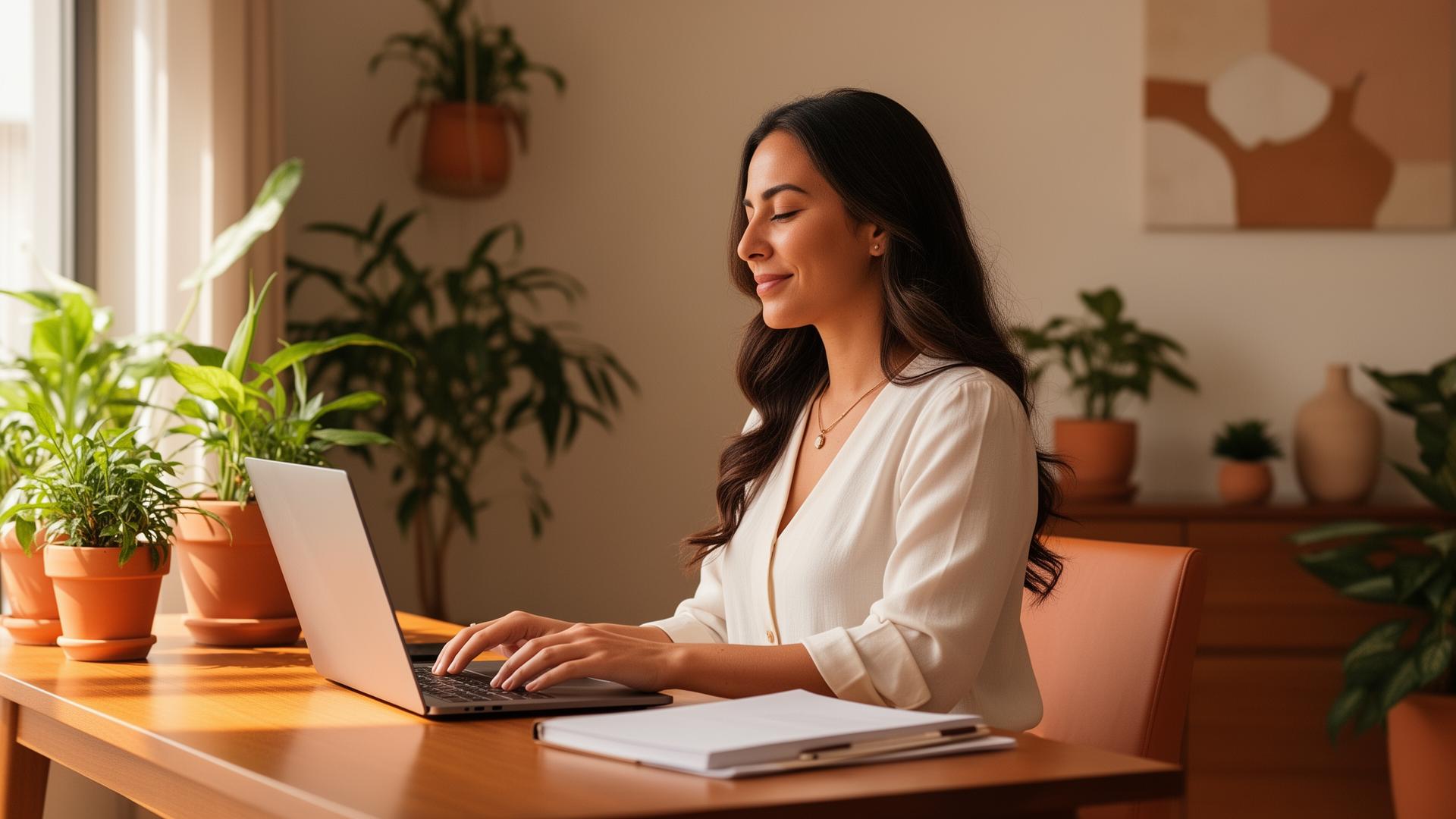 mujer en hermosillo buscando balance entre su carrera y vida personal